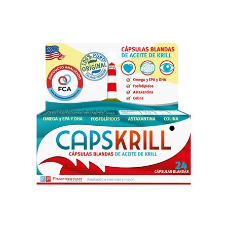 CapsKrill Caps. Blandas x 24
