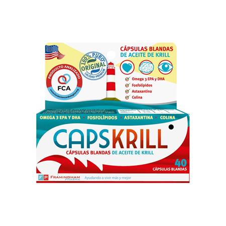 CapsKrill Caps. Blandas x 40